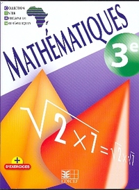 Picture of MATHEMATIQUES 3E CIAM NED ELEVE