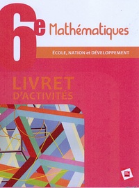 Picture of Mathématiques 6e RCI Activités Ecole, Nation et Développement