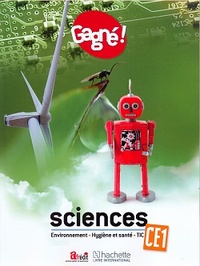 Image de Gagné ! Sciences CE1 : Environnement, Hygiène et santé, TIC LE