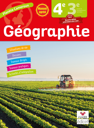 Picture of Planète Cameroun GEOGRAPHIE 4e élève Nouvelle Edition