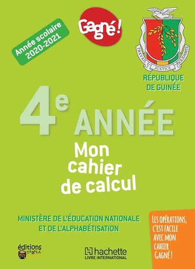 Image de Gagné ! Cahier de calcul 4ème Année primaire