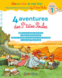 Image de Cocorico Je sais lire ! 1res lectures - 4 aventures P'tites Poules - Niveau 1 Tome 4