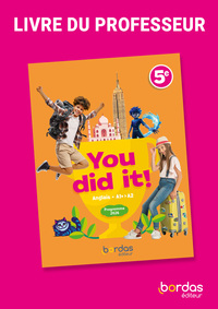 Picture of You did it! - Anglais 5e - 2026 - Livre du professeur