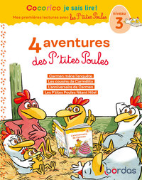 Picture of Cocorico Je sais lire ! 1res lectures - 4 aventures P'tites Poules - Niveau 3