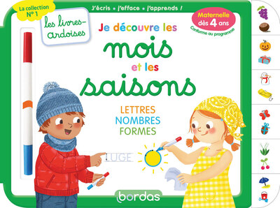 Image de Les livres-ardoises - Je découvre les mois et les saisons