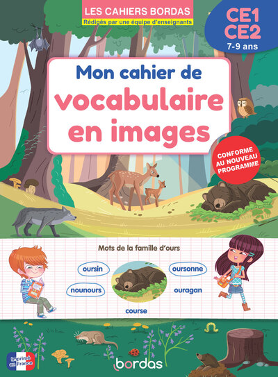 Picture of Mon cahier de vocabulaire en images CE1-CE2