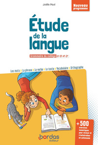 Picture of Étude de la langue Collège - 2026 - Manuel - élève