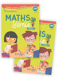 Picture of Les Maths avec Léonie CE2 2020 Cahiers de l'élève N°1 et N°2 - sous film