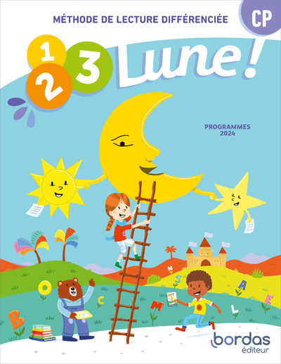 Picture of 1, 2, 3, lune - méthode de lecture CP - 2024 - Manuel de code - élève