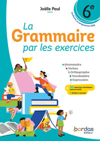 Image de La Grammaire par les exercices - 6e - 2026 - Cahier - élève