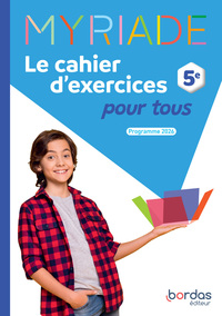 Picture of Myriade - Maths 5e - 2026 - Cahier d'exercices pour tous