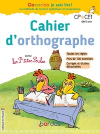 Picture of Cocorico je sais lire ! - Cahier d'orthographe avec les P'tites Poules
