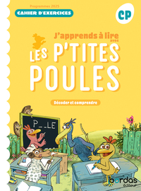 Picture of J'apprends à lire avec les P'tites Poules - Méthode de lecture CP - 2025 - Cahier d'exercices - élève