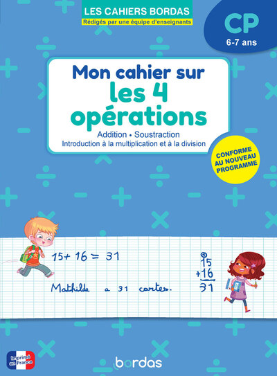 Image de Mon cahier 4 opérations CP