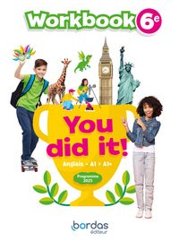 Image de You did it! - Anglais 6e - 2025 - Workbook - Elève