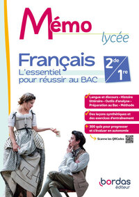 Image de Mémo Lycée - Français 2de / 1re - 2024 - Cahier - élève