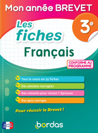 Picture of Mon Année Brevet Les fiches Français 3e