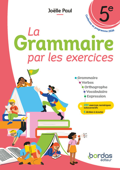Picture of La Grammaire par les exercices - 5e - 2026 - Cahier - élève