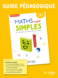 Image de Maths super simples - CE1 - 2025 - Guide pédagogique