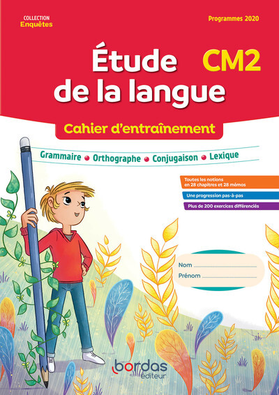 Picture of Enquêtes au - Etude de la langue CM2 - 2023 - Cahier - élève