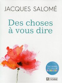 Picture of Des choses à vous dire