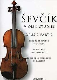 Picture of OTAKAR SEVCIK: VIOLIN STUDIES OP.2 PART 2 - ECOLE DE LA TECHNIQUE DE L'ARCHET OPUS 2 LIVRE 2