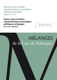 Image de Genre sexe et nation representations et pratiques politiques en Espagne XIXe XXe