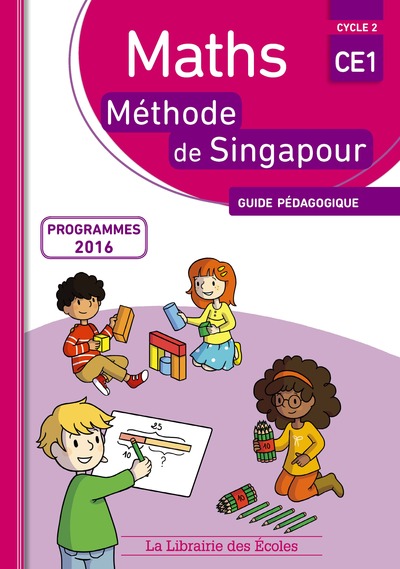 Image de Méthode de Singapour CE1 (2017) - Guide pédagogique