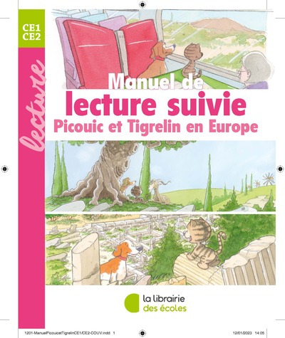 Picture of Manuel de lecture suivie CE2 - Picouic et Tigrelin en Europe (2023)
