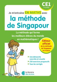 Image de Je m'entraîne en maths avec la méthode de Singapour - CE1
