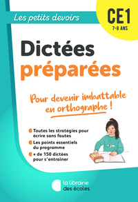 Picture of Les Petits Devoirs - Dictées préparées CE1