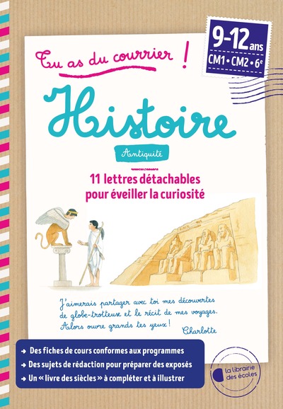 Image de Tu as du courrier ! - L'Antiquité Cycle 3