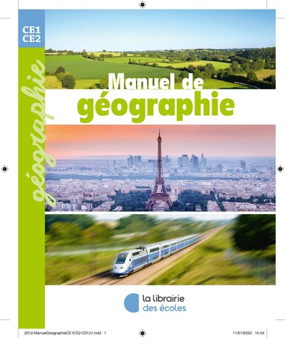 Picture of Manuel de géographie CE1-CE2 (2023)