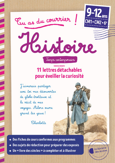Picture of Tu as du courrier ! Histoire - Temps contemporains Cycle 3