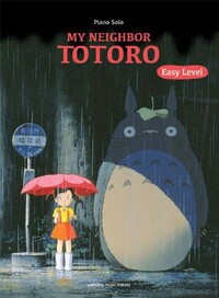 Image de MY NEIGHBOR TOTORO - 4 TITRES MON VOISIN TOTORO- PIANO - NIVEAU  FACILE - STUDIO GHIBLI