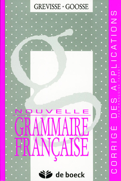 Picture of Nouvelle grammaire française