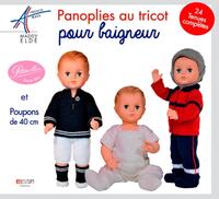 Picture of Panoplies au tricot pour petit baigneur et poupons de 40 cm