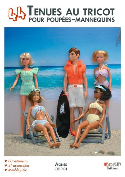 Image de 44 tenues au tricot pour poupées-mannequins