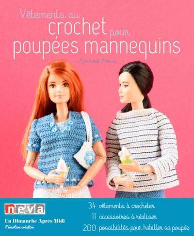 Picture of Vêtements au crochet pour poupées mannequins