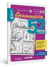 Image de 52 LECONS A MANIPULER EB GRAMMAIRE Cycle 2 et 3 5Livre + ressources numériques)