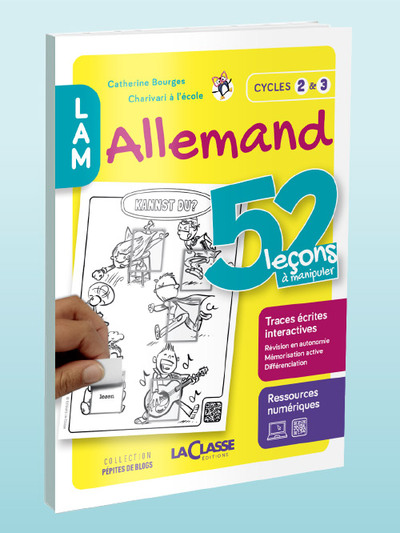 Picture of 52 LECONS A MANIPULER EN ALLEMAND Cycle 2 et 3