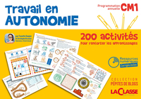 Picture of TRAVAIL EN AUTONOMIE CM1 (livre + ressources numériques)
