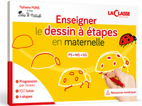 Picture of Enseigner le dessin à étapes dès la maternelle - Cycle 1 et 2 (Livre + ressources numériques)