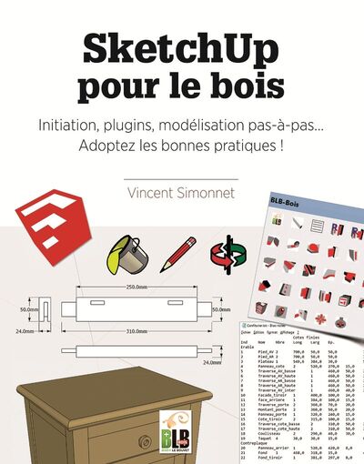 Image de SketchUp pour le bois