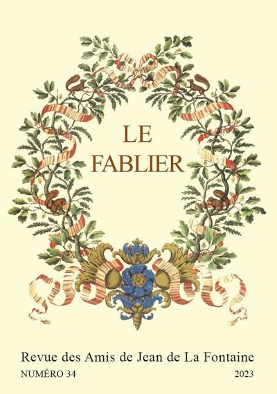 Picture of LE FABLIER, N  34/2023.   QU'UN AMI VERITABLE EST UNE DOUCE CHOSE !   . AMITIES ET DILECTIONS LAFONT