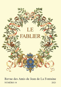 Picture of LE FABLIER, N  34/2023.   QU'UN AMI VERITABLE EST UNE DOUCE CHOSE !   . AMITIES ET DILECTIONS LAFONT