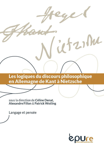 Picture of Logiques du discours philosophique en Allemagne de Kant à Nietzsche