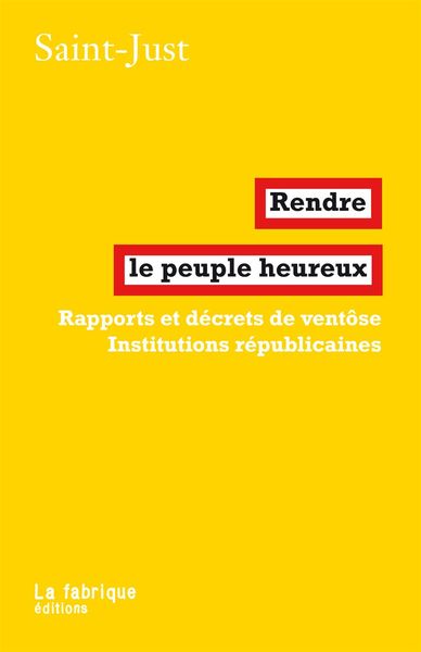 Picture of Rendre le peuple heureux