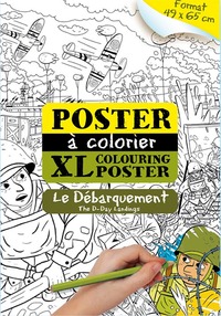 Picture of LE DEBARQUEMENT POSTER A COLORIER XL