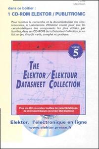Picture of CD ROM : THE ELEKTOR DATASHEET COLLECTION VOLUME 5